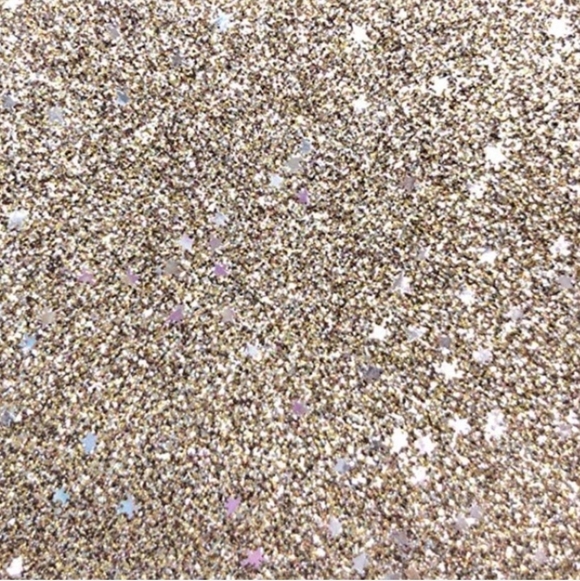 Coach Gold Glitter Womens Wristlet Clutch With Hangtag Pristine - Picture 4 of 9